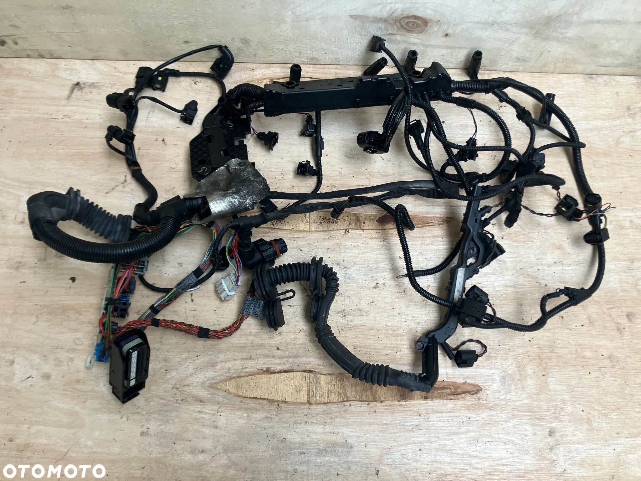 WIĄZKA SILNIKA BMW E60 E61 535D 272KM M57 BITURBO ŻELIWO PRZED LIFT INSTALACJA EUROPA AUTOMAT 7792262 7796497 - 1