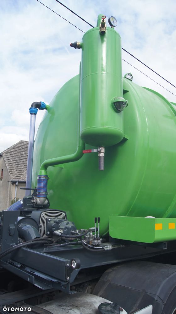 naczepa asenizacyjna ze zbiornikiem cysterna beczka zabudowa asenizacyjna - 24