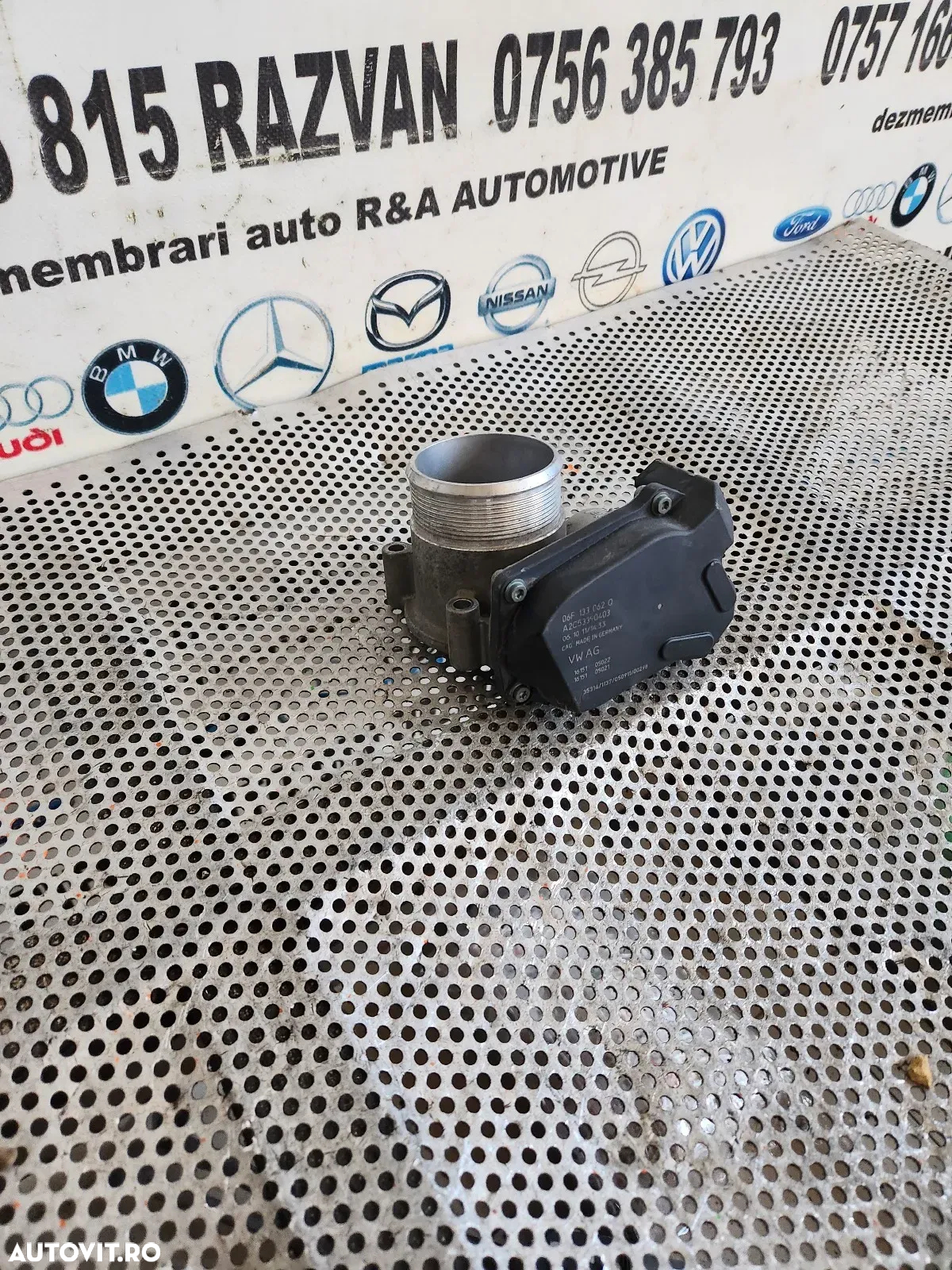 Clapeta Acceleratie Vw Seat Skoda Audi 1.8 2.0 Benzina TFSI TSI Cod 06FQ A4 A5 Passat Golf Octavia - 3