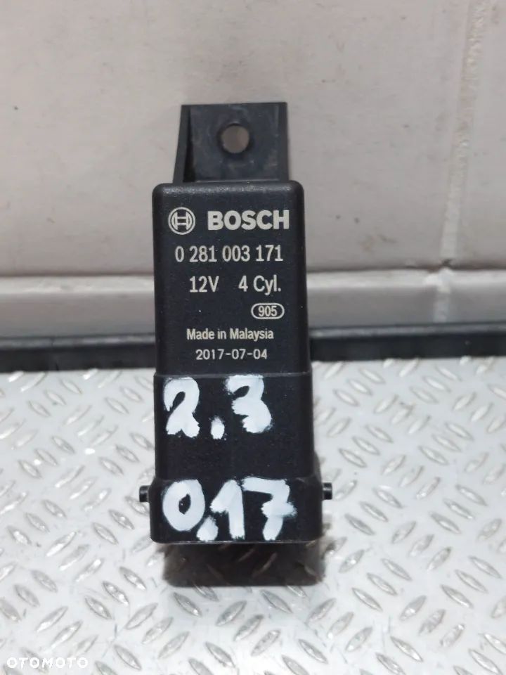 PRZEKAŻNIK ŚWIEC ŻAROWYCH FIAT DUCATO 2,3 JTD NR 0281003171 - 1