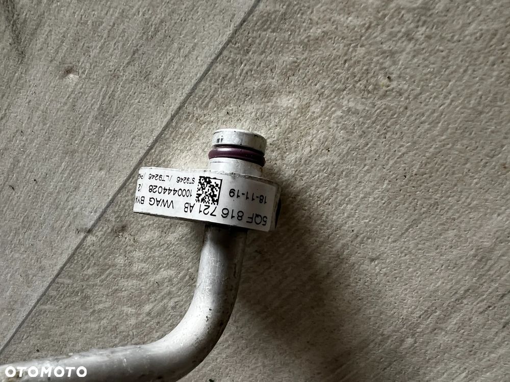 VW SKODA SEAT AUDI PRZEWÓD WĄŻ KLIMATYZACJI 5QF816721 AB - 2