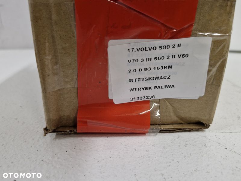 volvo s80 ii 2 s60 ii 2 2.0 d wtryskiwacz wtrysk paliwa 31303238 044511604 - 7