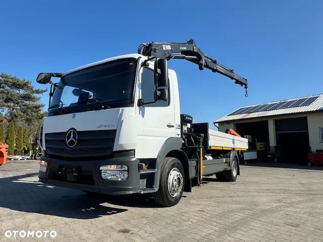 Mercedes-Benz ATEGO 1527 Euro6 HDS HIAB XS 122 pilot wyjscie na rotor, wywrotka - 5