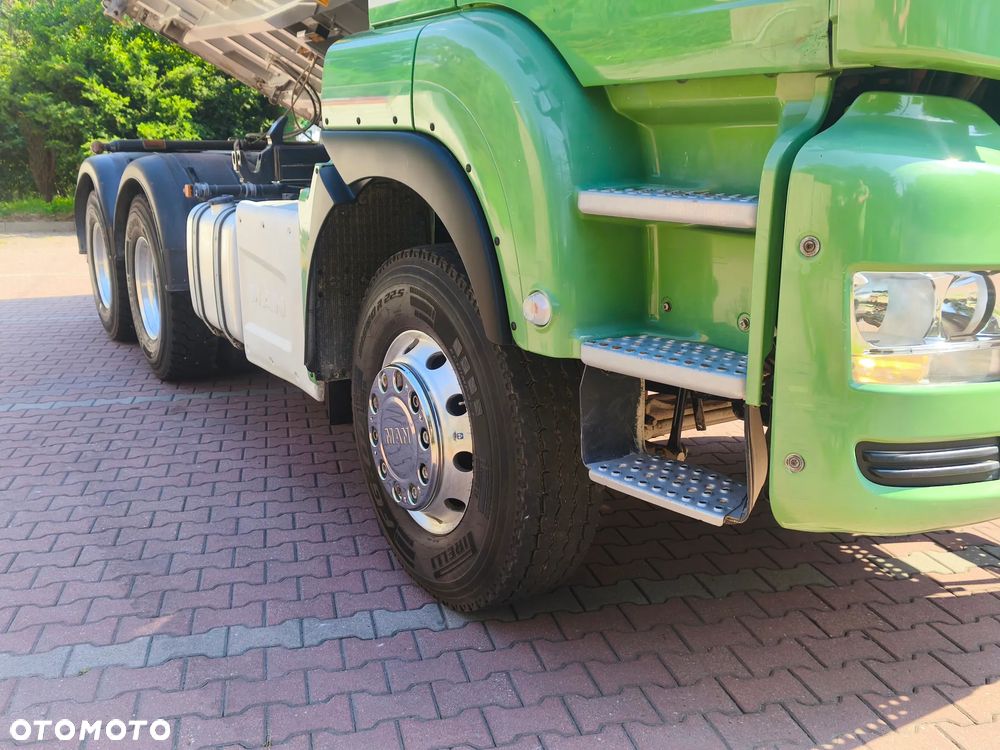 MAN TGS 26.480 6x4 6x6 wywrotka burtmatic hydroburta alumfelgi - 11