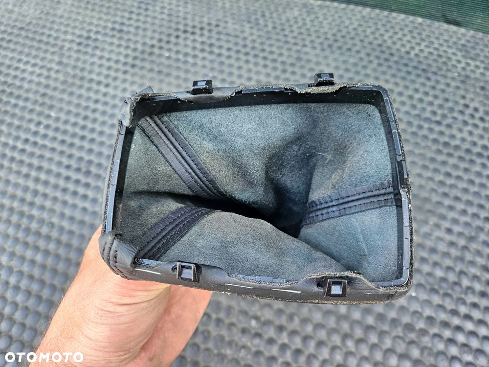 Gałka Mieszek Czarna S-Line Skóra Lewarek Zmiany 6 Biegów Manual Audi A4 B6 B7 - 14