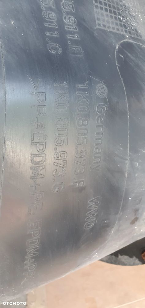 Nadkole lewy przód przednie lewe VW Golf V 1K0805973F - 9