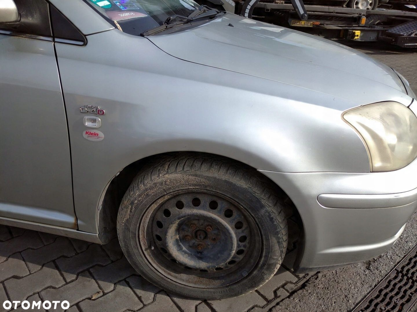 TOYOTA AVENSIS T25 03-06 ZDERZAK PRZÓD MASKA BŁOTNIK LAMPA PAS PRZEDNI 1C0 - 3