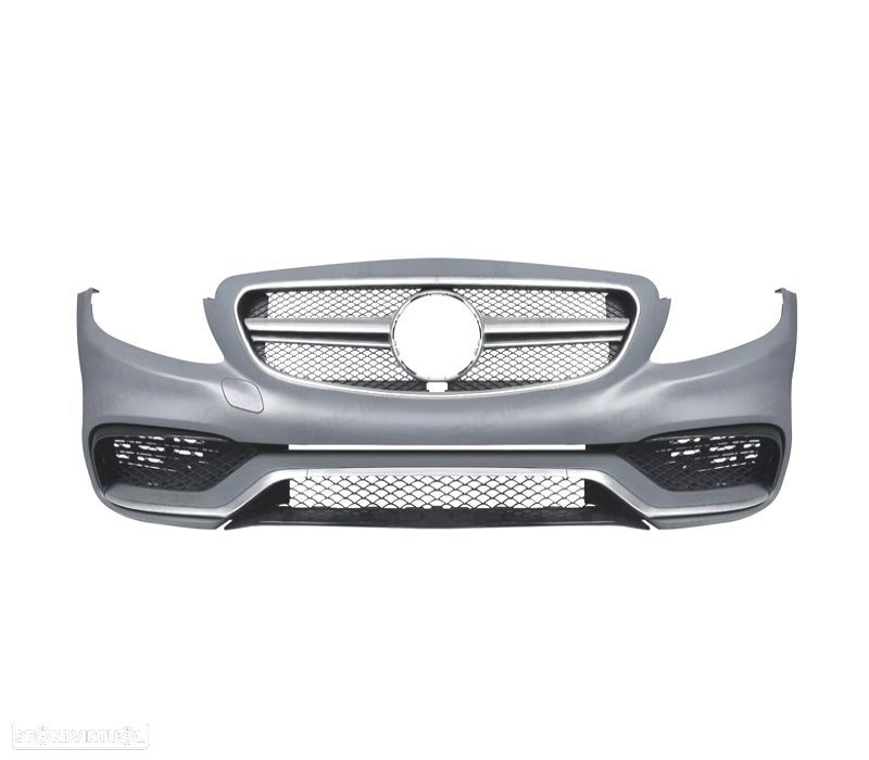 PÁRA-CHOQUES FRONTAL MERCEDES CLASE C W205 14-18 LOOK AMG + GRELHA - 2