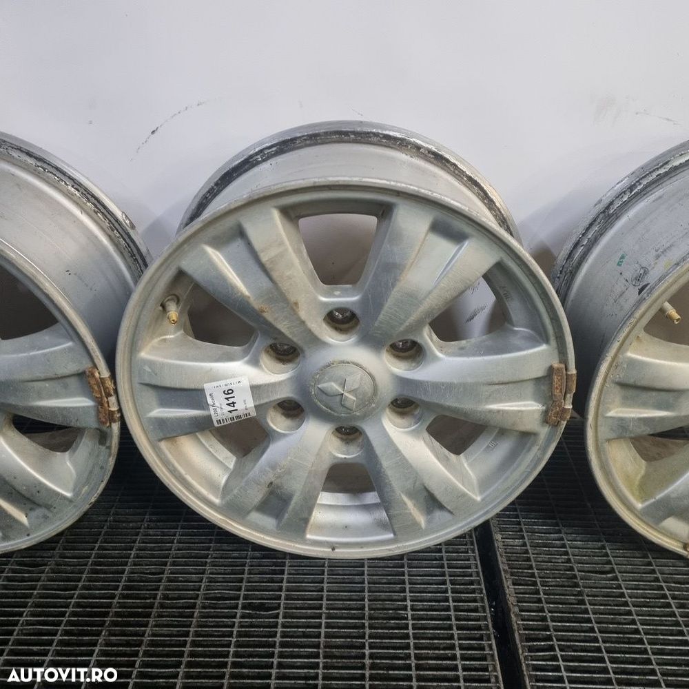 Jante aliaj Mitsubishi L200 Facelift 2010 - 2015 (1416) R16 6x135/et nu este vizibil - 4