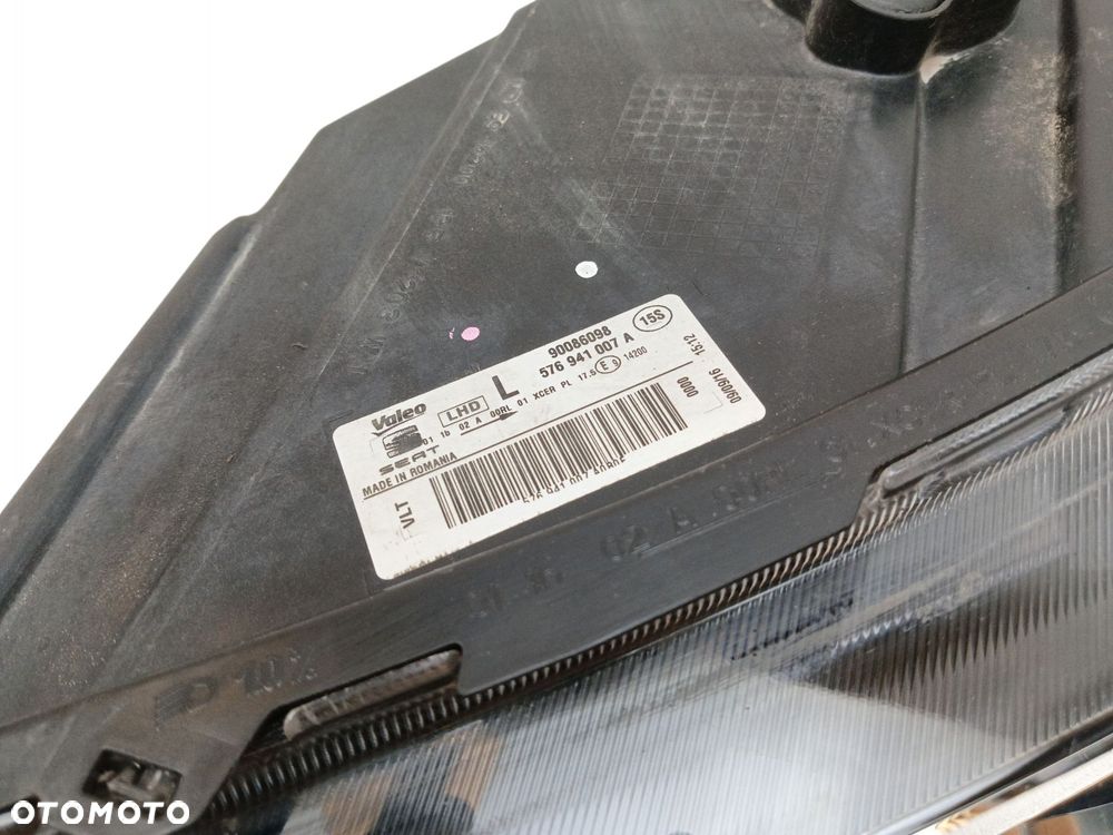 LAMPA LEWY PRZÓD SEAT ATECA (2016-2020) 1.4 TSI 150KM 576941007A - 5