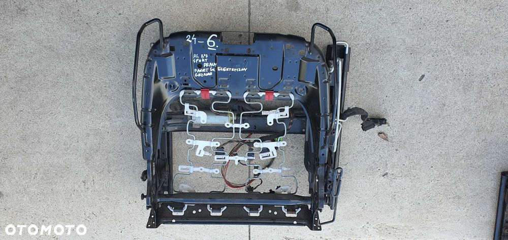 Audi A4 A5 elementy fotela stelaż ELEKTRYKA!!! PAMIĘĆ!!! ORYGINAŁ!!! - 15