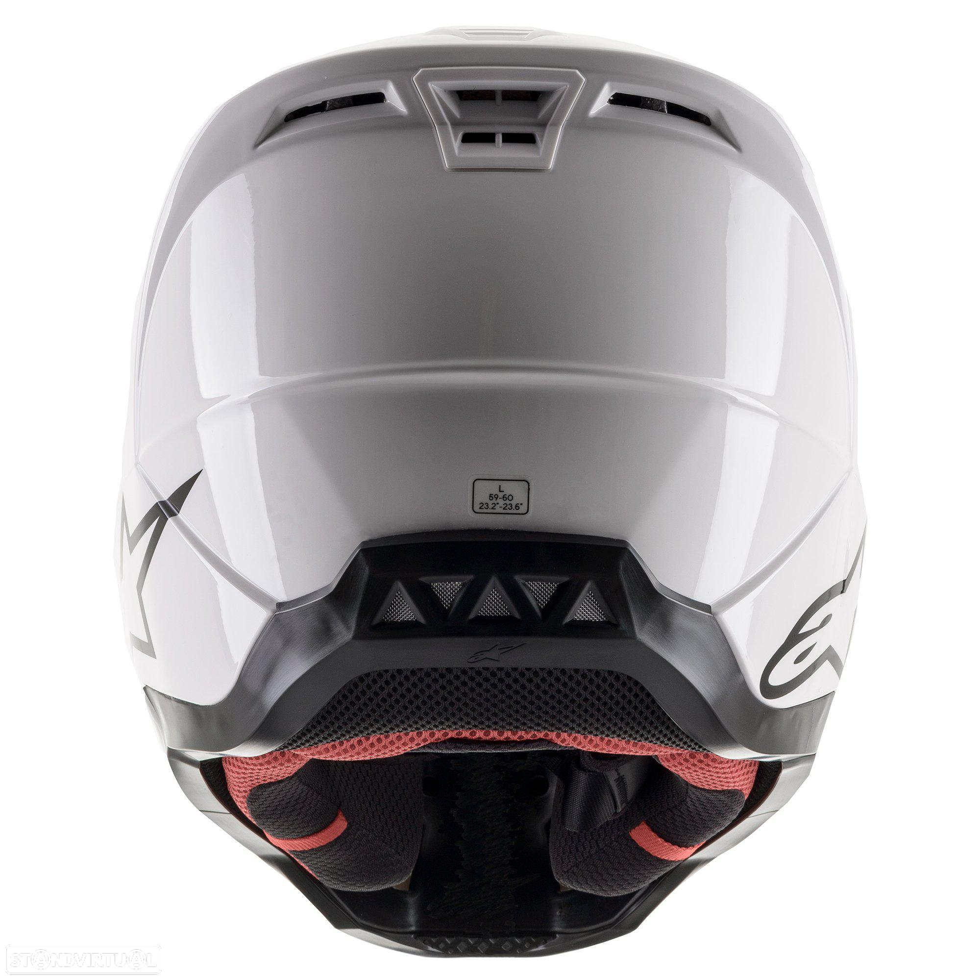alpinestars capacete s-m5 solid 8303021 - 4