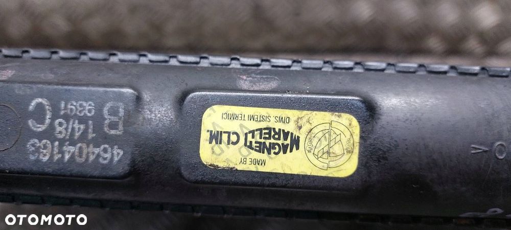 CHŁODNICA WODY FIAT MAREA 1.8 16v - 2