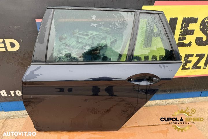 Portiera stanga spate  culoare 416 CARBONSCHWARZ METALLIC BMW Seria 5 - 1