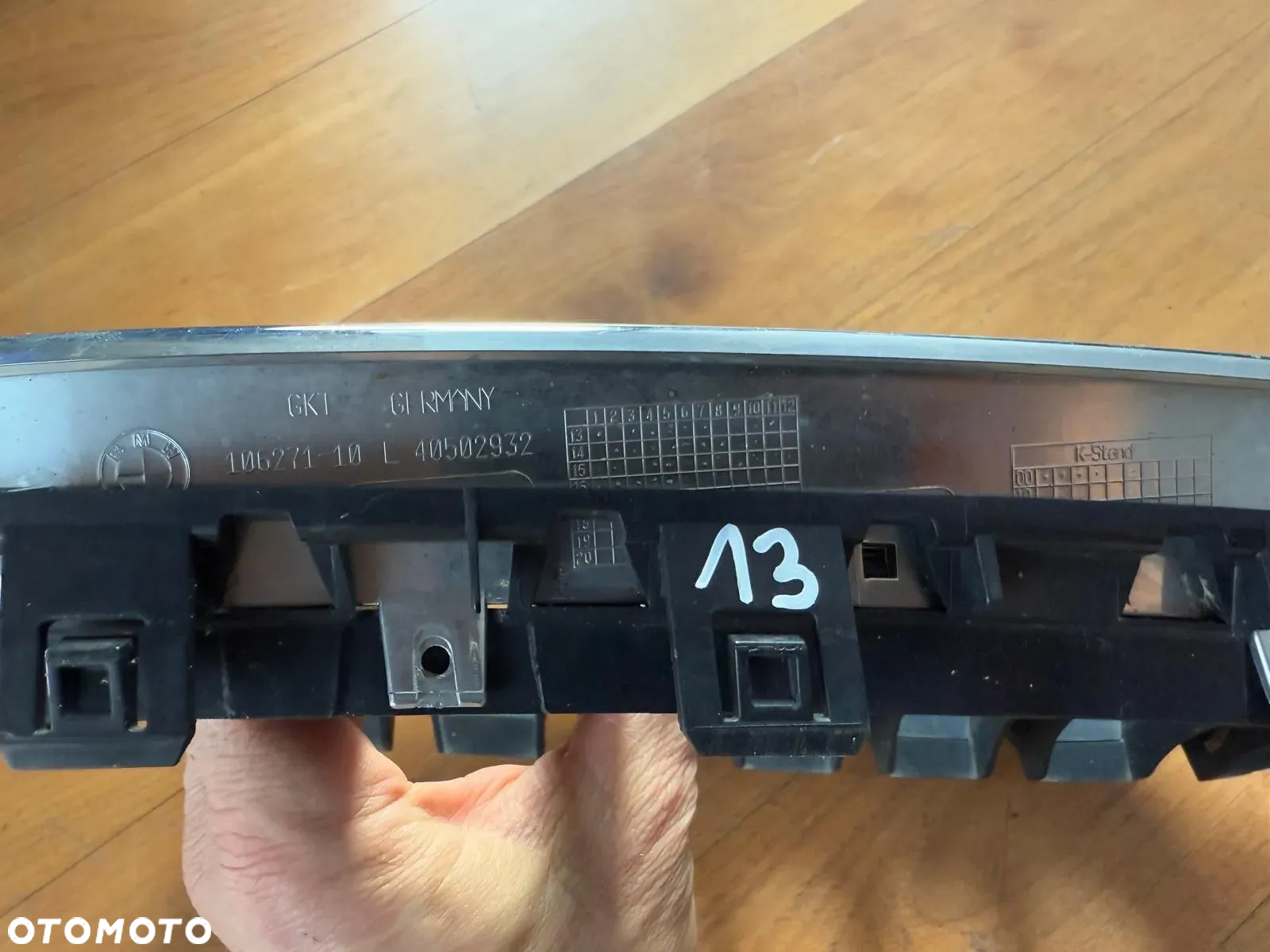 ATRAPA LEWA GRILL NERKA NERKI BMW X3 X4 F25 F26 - 3