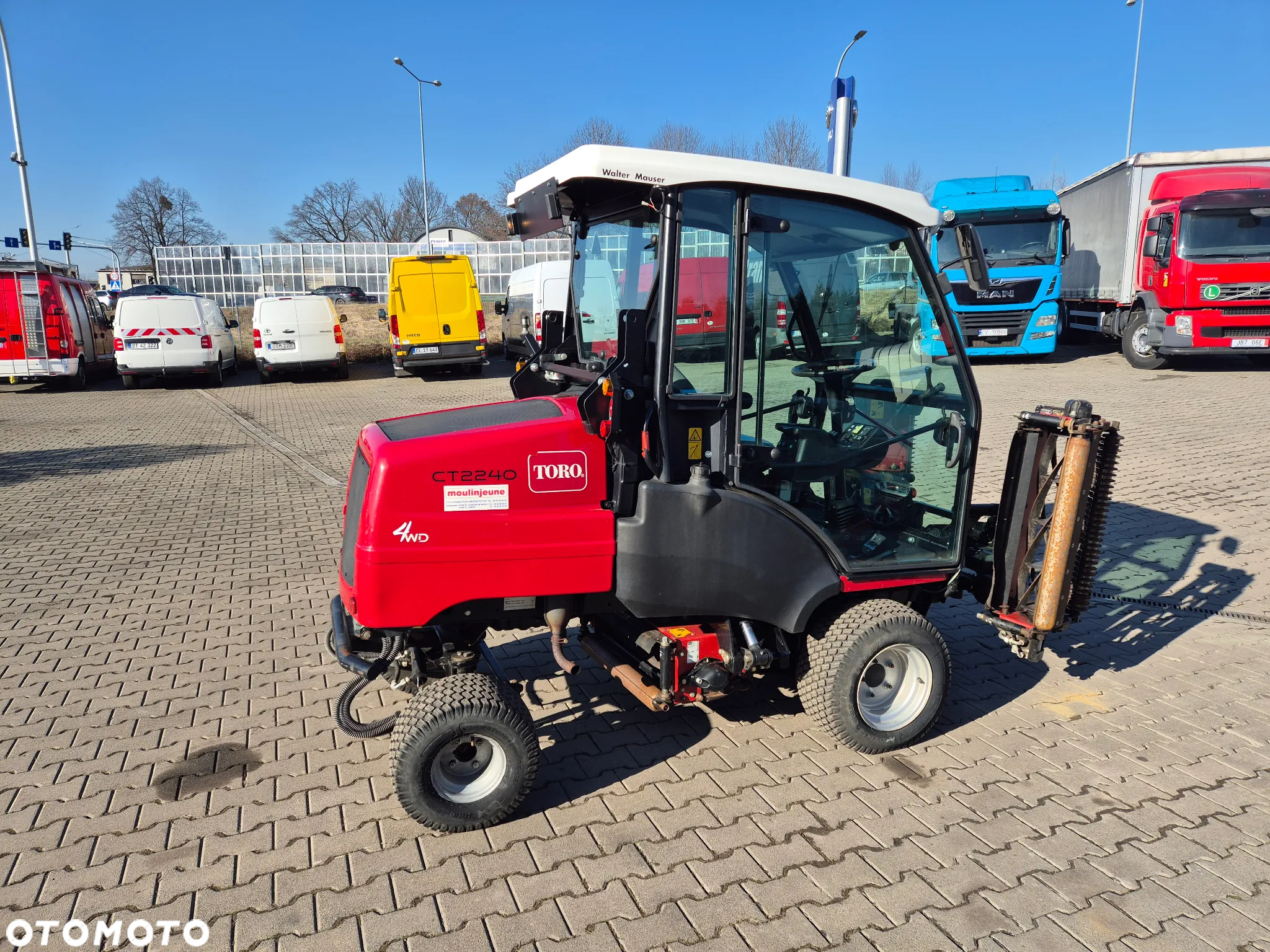 Inny TORO Model CT2240 / 4WD / TURBO / KOSIARKA + RÓWNARKA / IDEALNA NA POLA GOLFOWE / 1 WŁ. / W PEŁNI SPRAWNA - 6