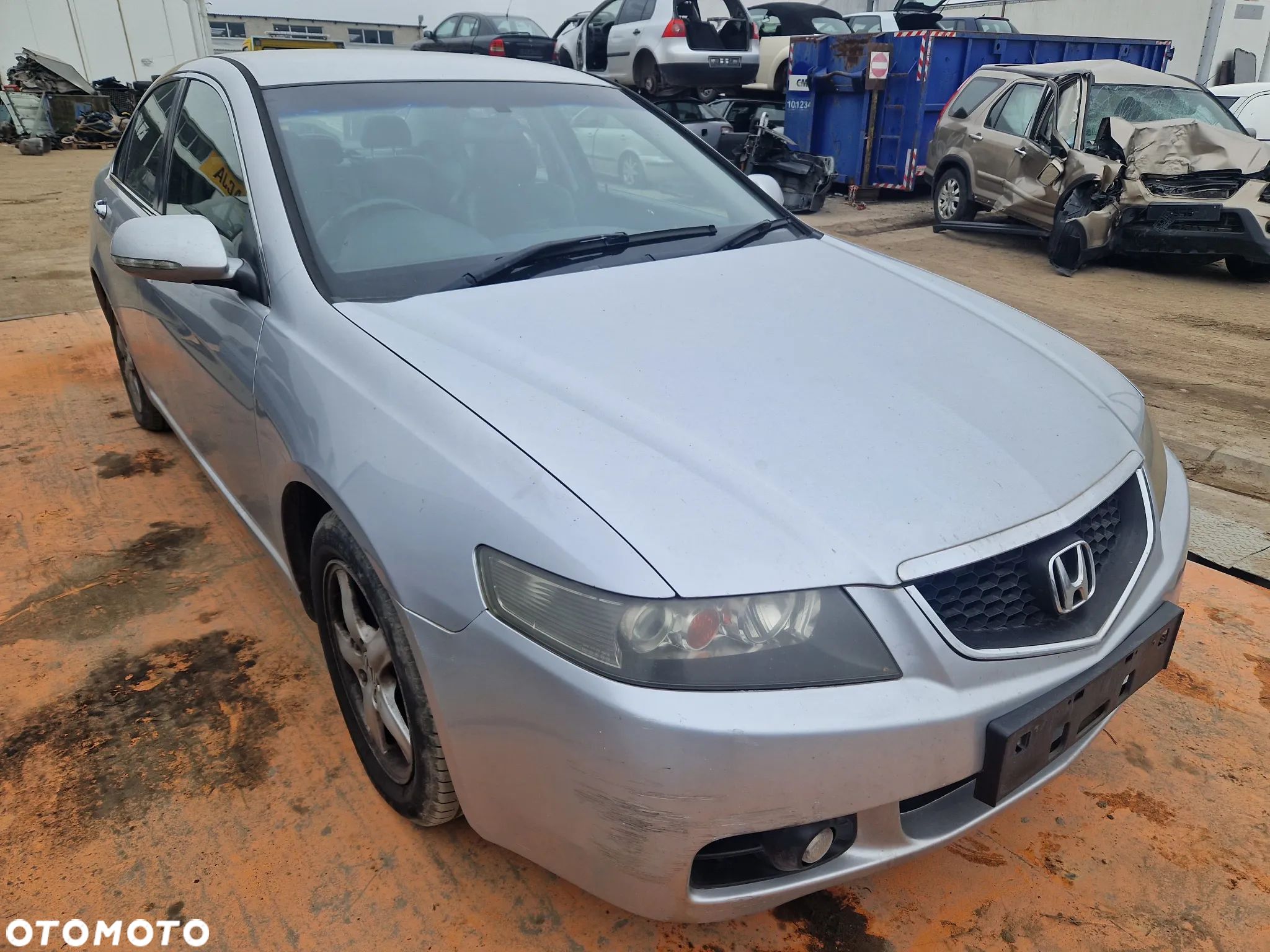 Honda ACCORD VII 2004/01-2008/05 Silnik 2.2 i-CTDi N22A1 2204ccm 140KM/103kW NH623M na częśći drzwi zderzak - 1