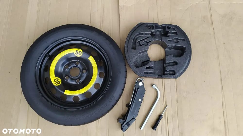 KOŁO DOJAZDOWE R16 VW VOLKSWAGEN GOLF V VI VII ZESTAW - 2