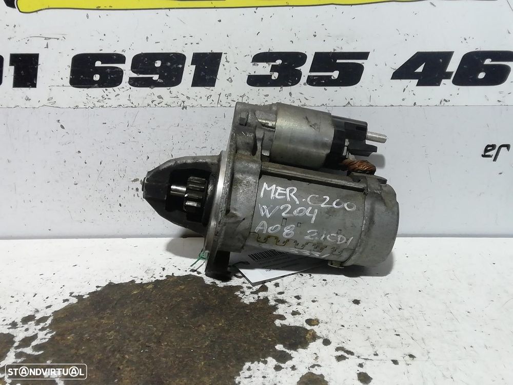 MOTOR ARRANQUE MERCEDES-BENZ CLASSE C 2008 - 4