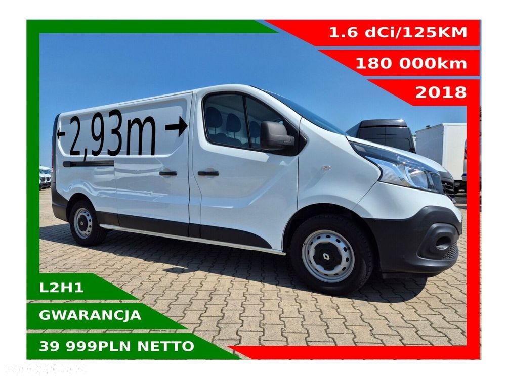 Renault Trafic Long *39999zł NETTO* 1.6dCi/125KM - 1