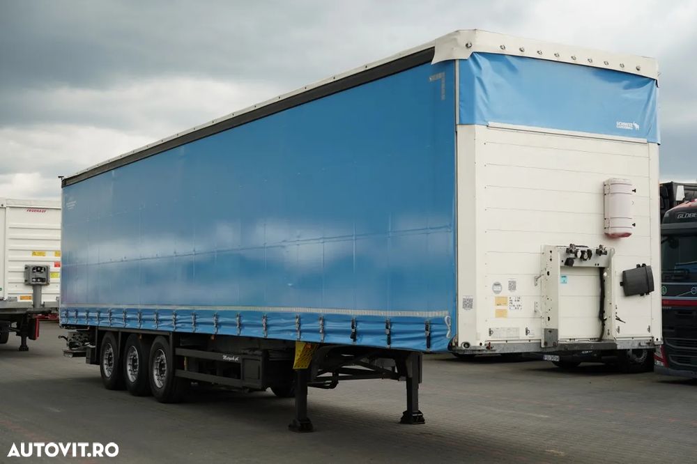 Schmitz Cargobull CORTINĂ / ELEVATOR DE SARCINĂ DHOLLANDIA - 2000 KG / 2 AXE RIDICATIVE / - 5