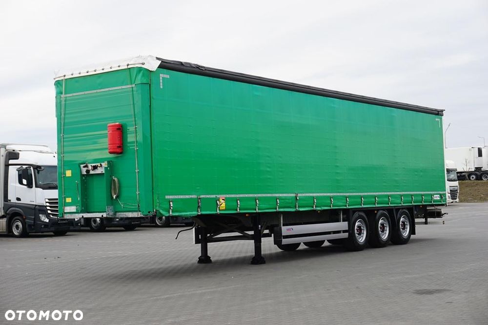 Schmitz Cargobull FIRANKA / MULTI LOCK / XL / 2 X OŚ PODNOSZONA - 2