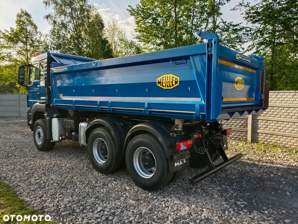 MAN TGS 26.360* 6x4 * 158400km* MEILLER KIPPER 3-stronny* BURTA 1m* RESOR* ZWOLNICE* Niespotykany* Stan Idealny* z NIEMIEC - 5