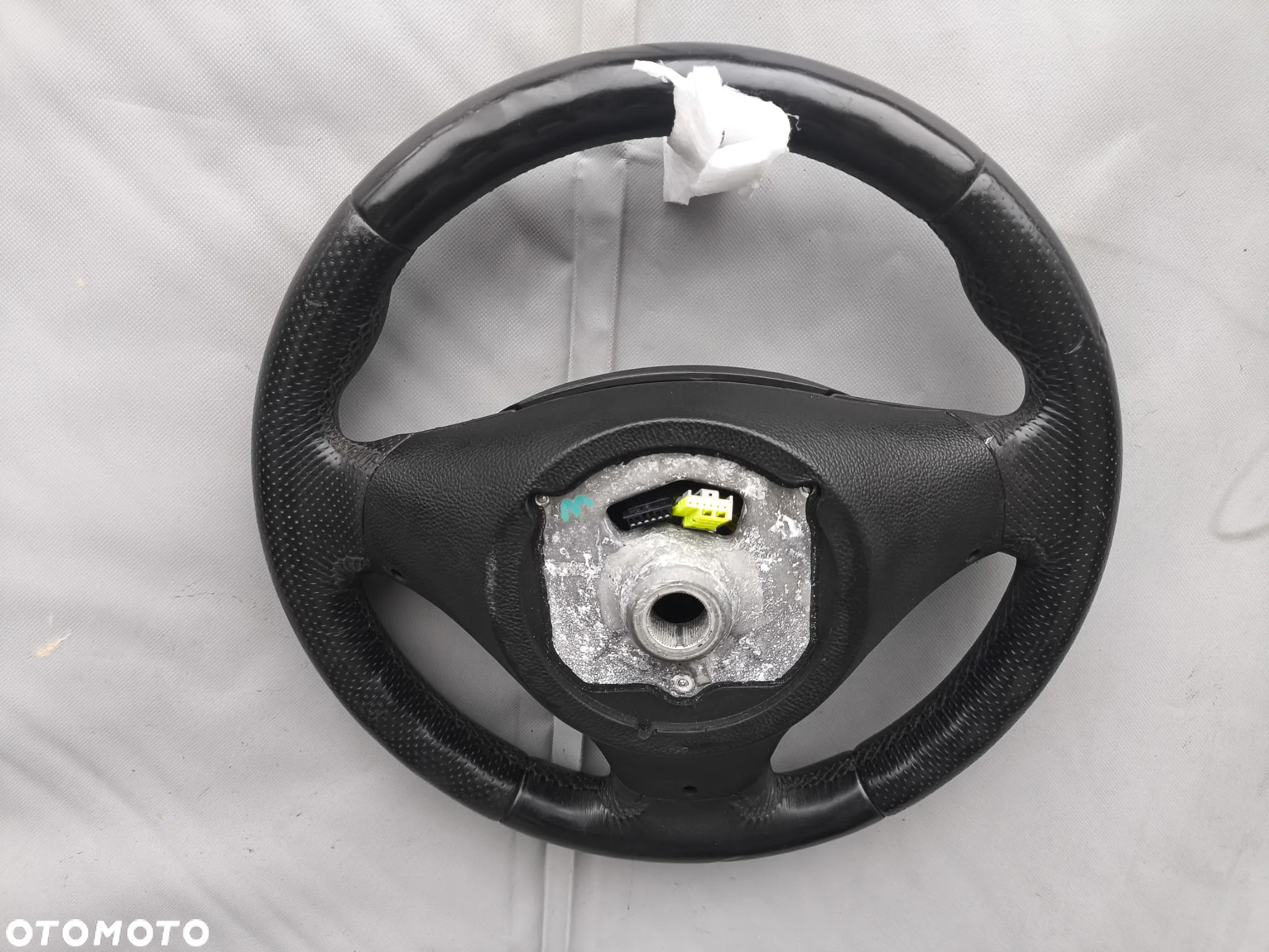 BMW 3 E90 E91 MPAKIET M PAKIET KIEROWNICA MULTIFUNKCJA AIRBAG SKÓRA - 4
