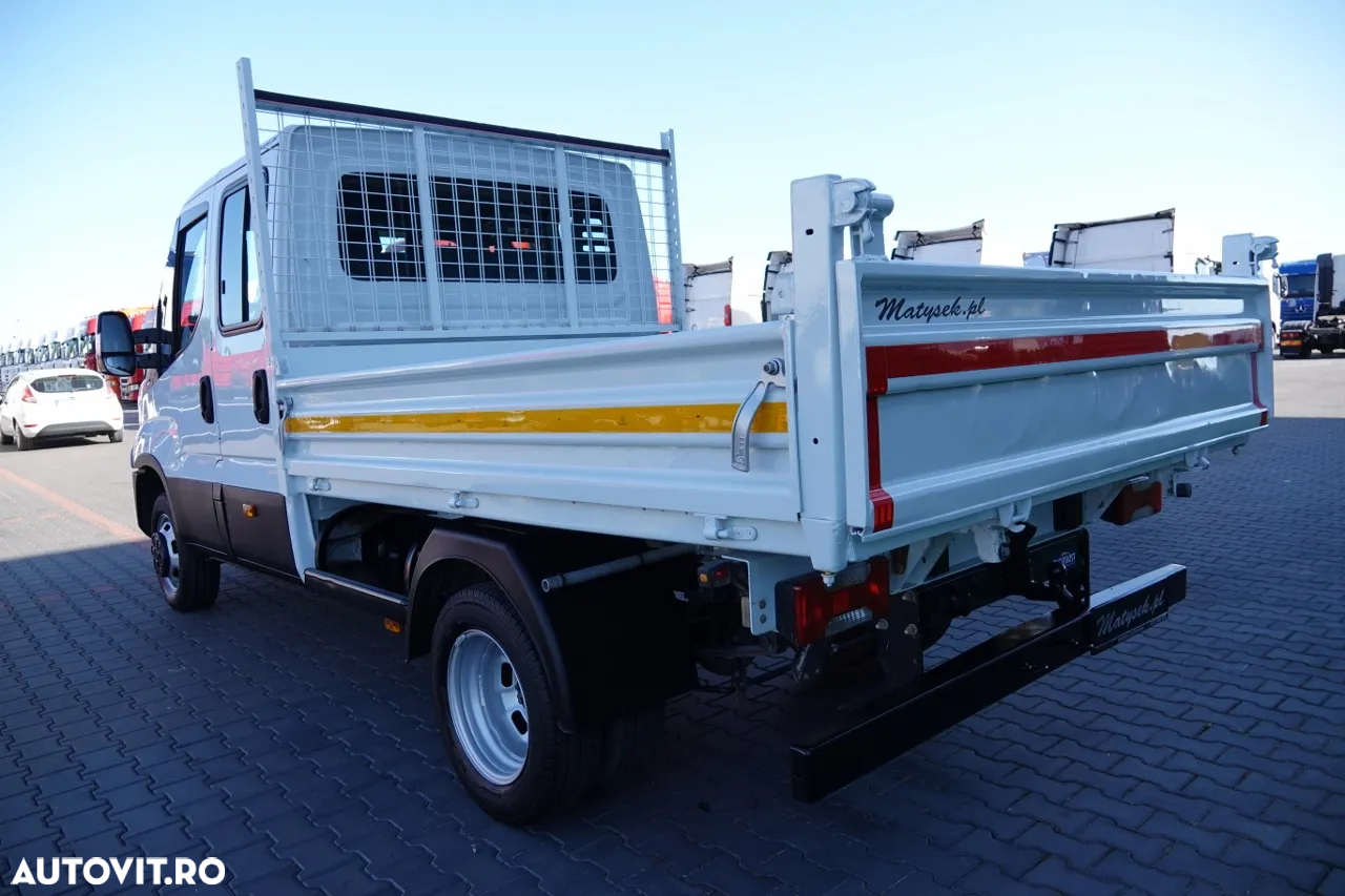 Iveco DAILY 35C16D / 2.3 D / CAMION CU TRACȚIE MIXĂ / BASCULATOR – 2.6 M / CAMION DUBLU / IMPORTAT / CONTRACT DE SERVICE POST-SERVICE - 15