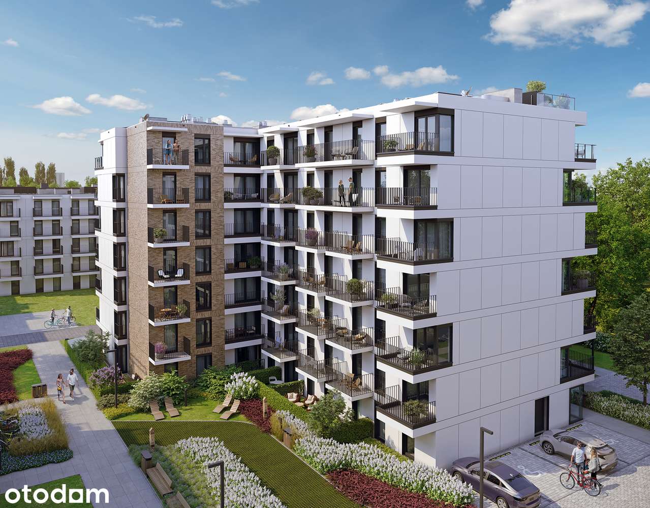 1-pokojowe mieszkanie 35m2 + balkon Bezpośrednio