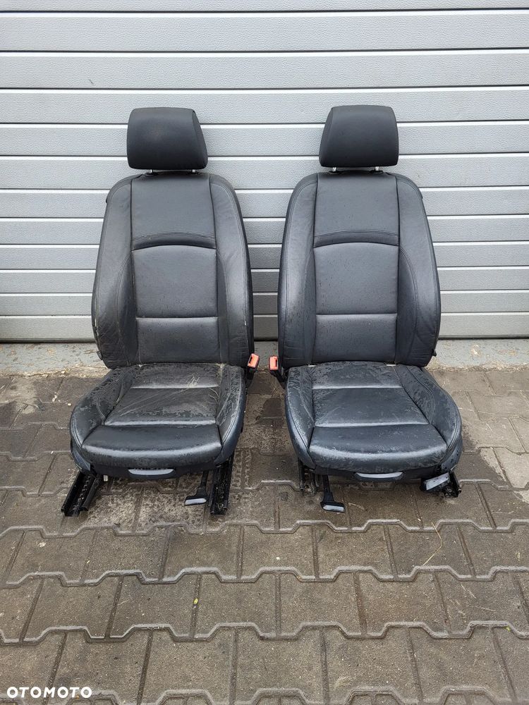 BMW E92 COUPE WNĘTRZE FOTELE SPORTY KANAPA BOCZKI SKÓRA - 1