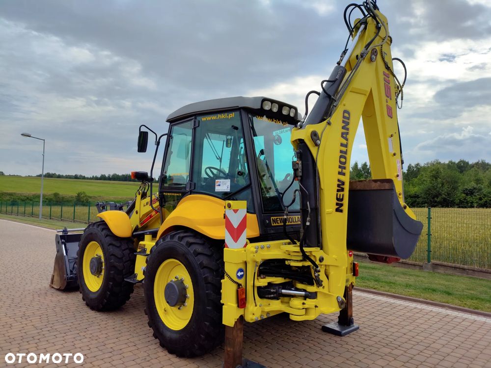 New Holland B115 B/ RÓWNE KOŁA / JOYSTICK / POWERSHIFT / SPROWADZONA / KOPARKO-ŁADOWARKA - 3