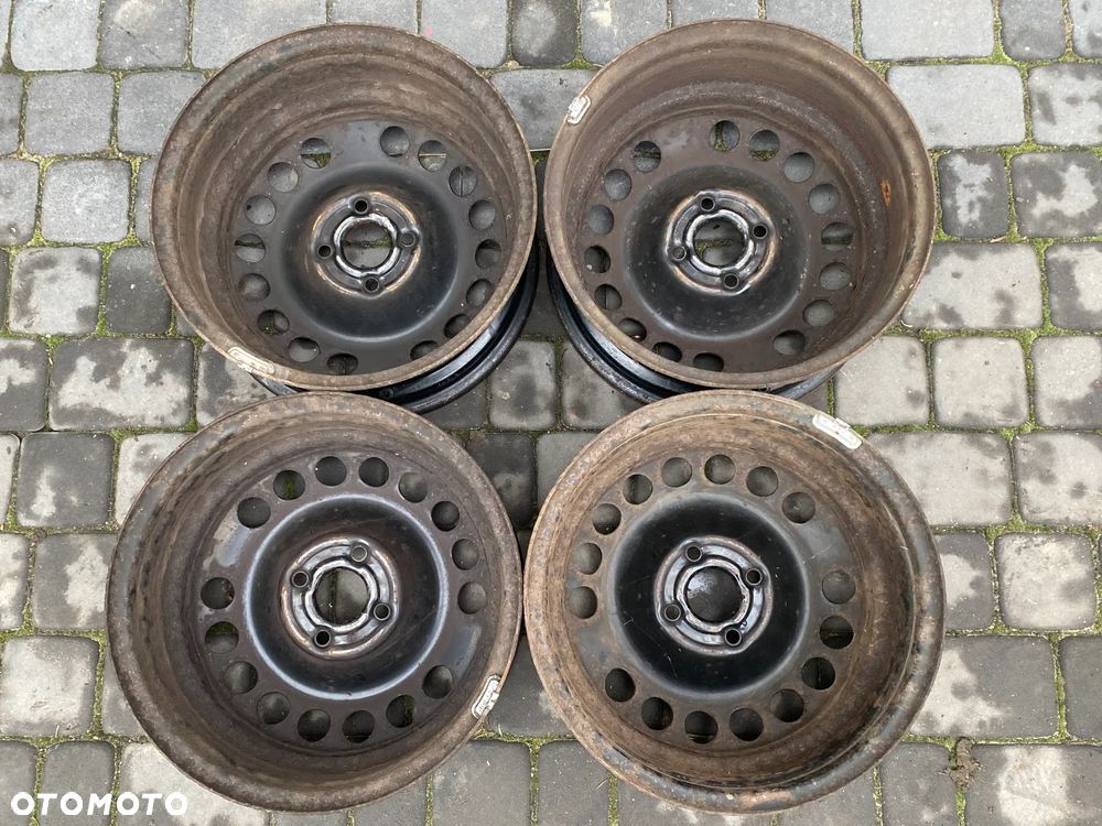 Opel Astra H MERIVA FELGI STALOWE 15 4x100 ET35 6,5Jx15H2 - 5
