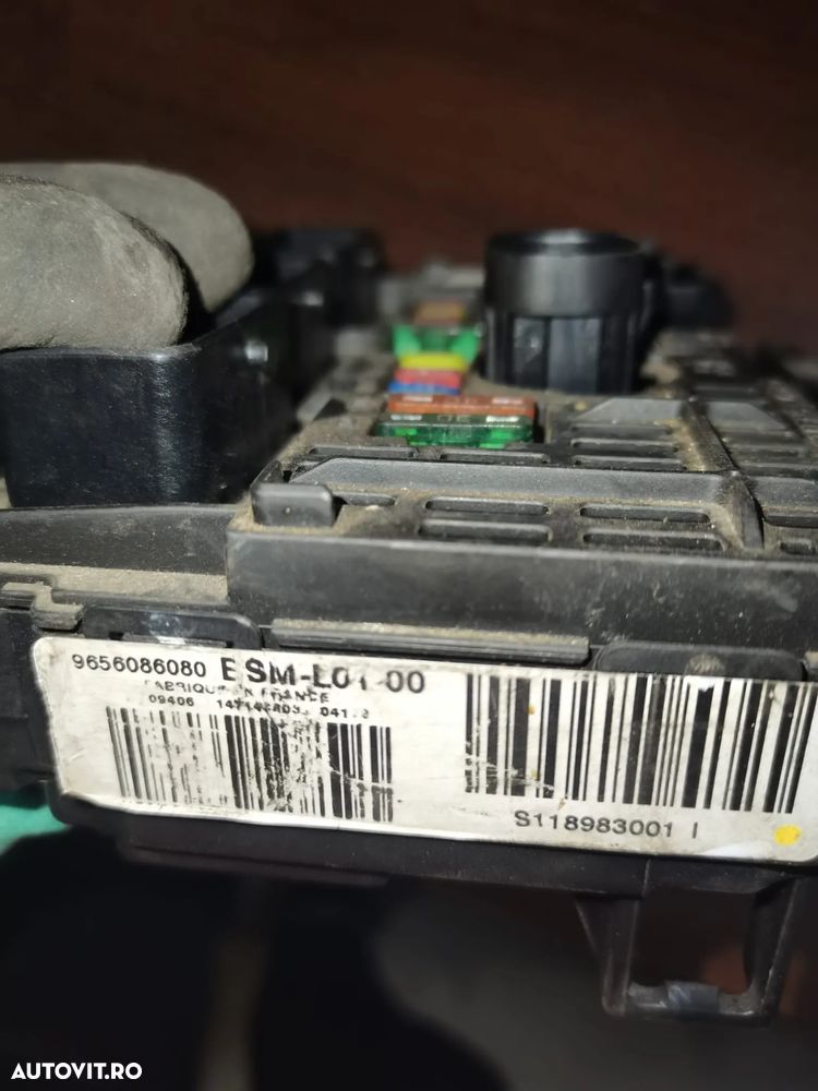 PANOU SIGURANTE SIEMENS VDO BSM L01 PEUGEOT AN 2004/2011 COD 9656086080 - 2