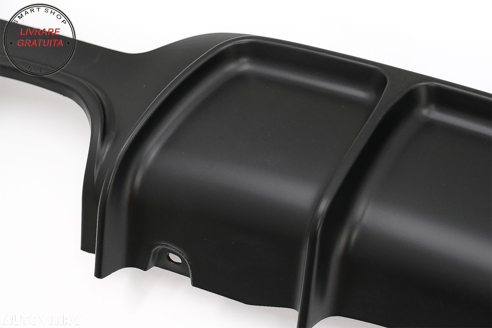 Difuzor Bara Spate cu o Evacuare Dubla BMW Seria 4 F32 F33 F36 (2013-2019) Negru M- livrare gratuita - 7