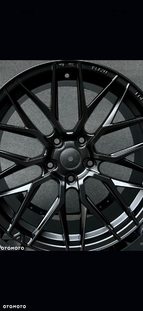 NOWE felgi 18 BMW  CZARNY MAT  FLOW FORM 5x112 8.5j ET35 F10 Z3 Z4 E46 X1 X3 E83 F25 X5 E90 F30 F32 F34 GT F01 F12 F20 E87 F22 E60 xDrive Opel Insignia JR44 JR21 Styling M Pakiet Forzza Vossen HF7 Japan Racing JR28 alufelgi - 2