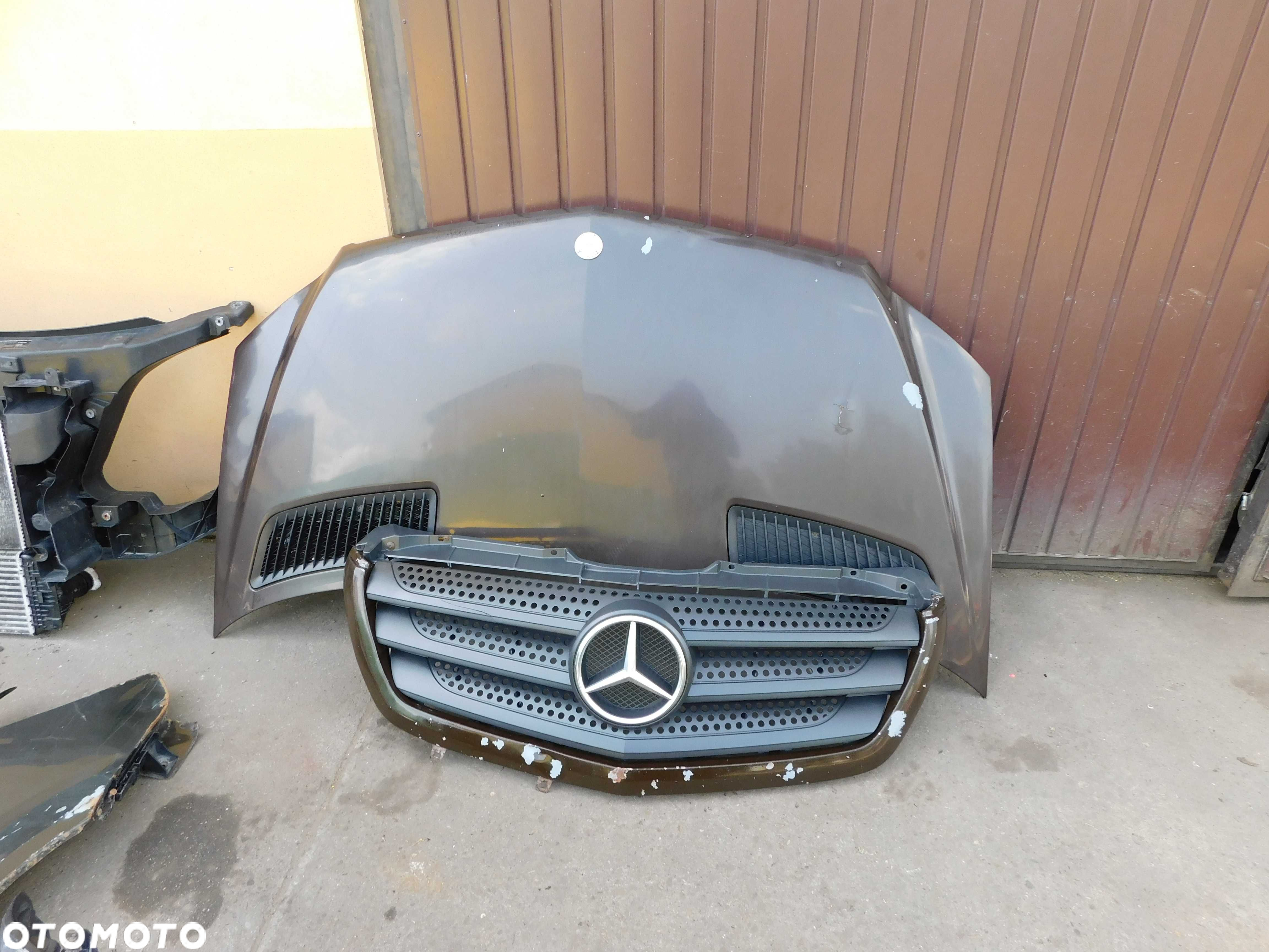 Mercedes Sprinter 906 Lift przód kompletny maska lampy chłodnice OEM - 3