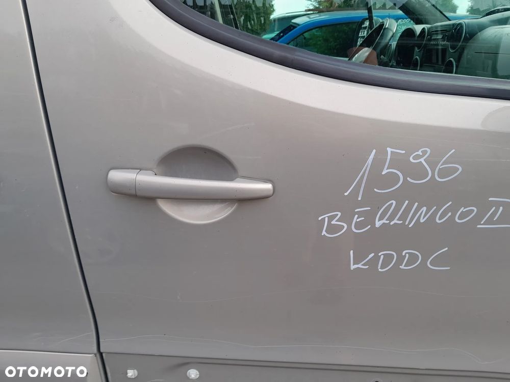 CITROEN BERLINGO II DRZWI PRAWE PRZEDNIE PRAWY PRZÓD KOLOR: KDDC - 2