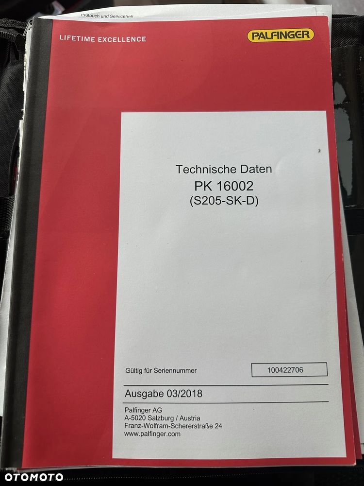 Volvo FH 540 8x2 HDS PALFINGER PK 16002B - 13