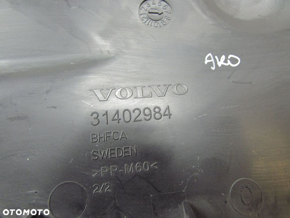 VOLVO S60 II V60 XC60 08-17 POKRYWA OSLONA OBUDOWA SKRZYNKI AKUMULATORA 31402984 - 7