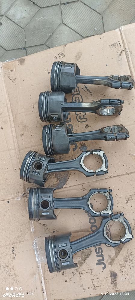 MERCEDES W211 3.2 CDI 204KM OM648 TŁOK SILNIKA KORBOWÓD KPL