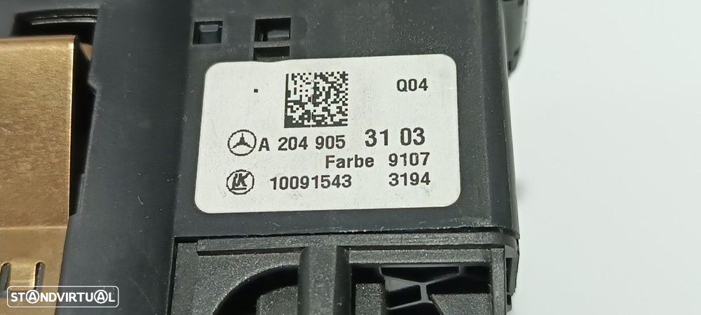 COMANDO DAS LUZES MERCEDES CLASE B (W246) B 180 CDI (246.212) - 2