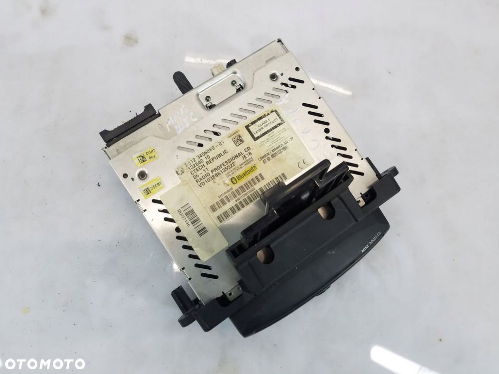 radio cd mini cooper r56 lift 3456869 - 2