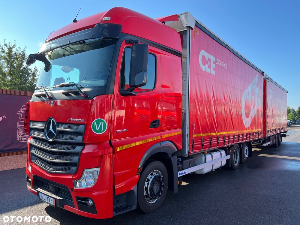 Mercedes-Benz ACTROS  MP5 euro6 6x2 jumbo zestaw  38 palet 120m - 2