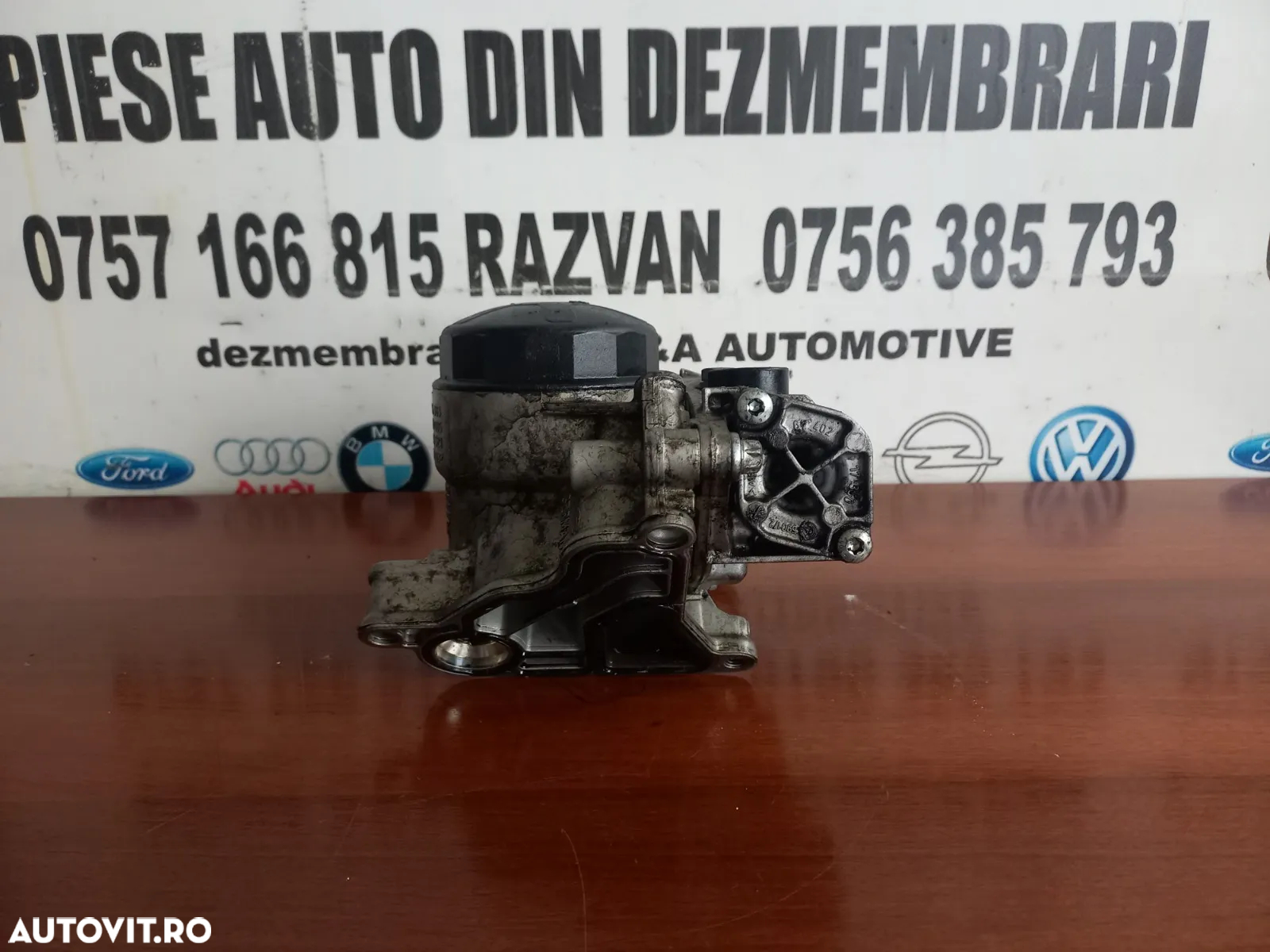Suport Filtru Ulei Bmw F10 F11 F07 F06 F12 F13 F25 X3 3.0 3.5 I Benzina N55 Cod  - Dezmembrari Arad - 3
