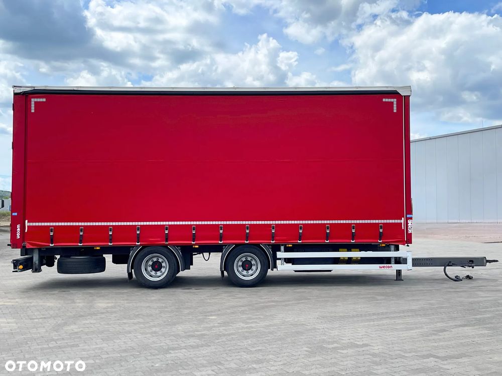 Wecon PRZYCZEPA TANDEM / 7,75 M / SUWANY PODNOSZONY DACH / SALON PL - 8