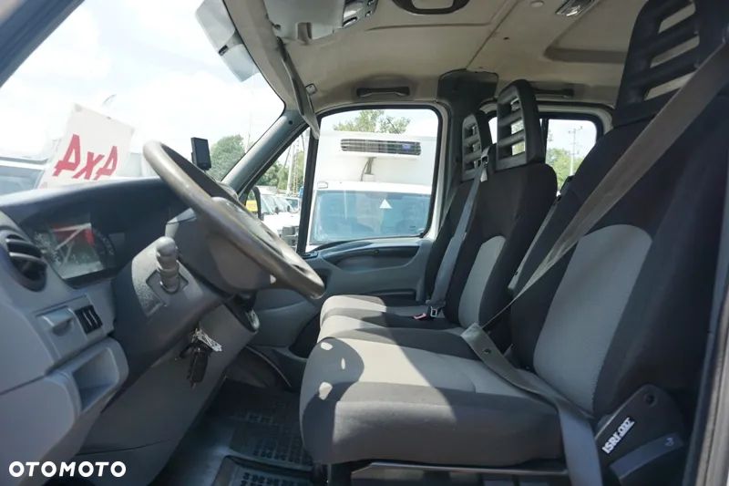 Iveco 45C15 4x4 doka brygadówka skrzynia wywrotka HDS żuraw - 5