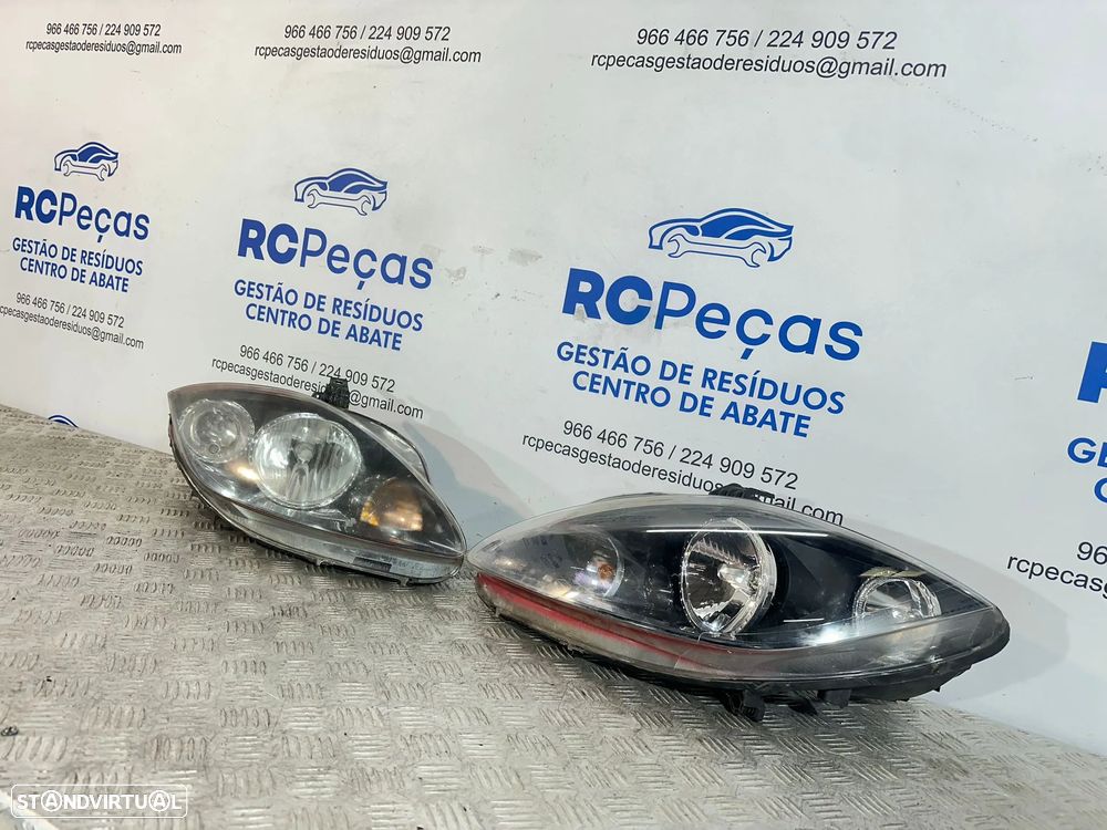 .Conjunto Farol Otica Frente Frontal Direita Esquerda Original Seat Leon 1P 5P2941034A 5P2941033A 2005 - 2012 - 6