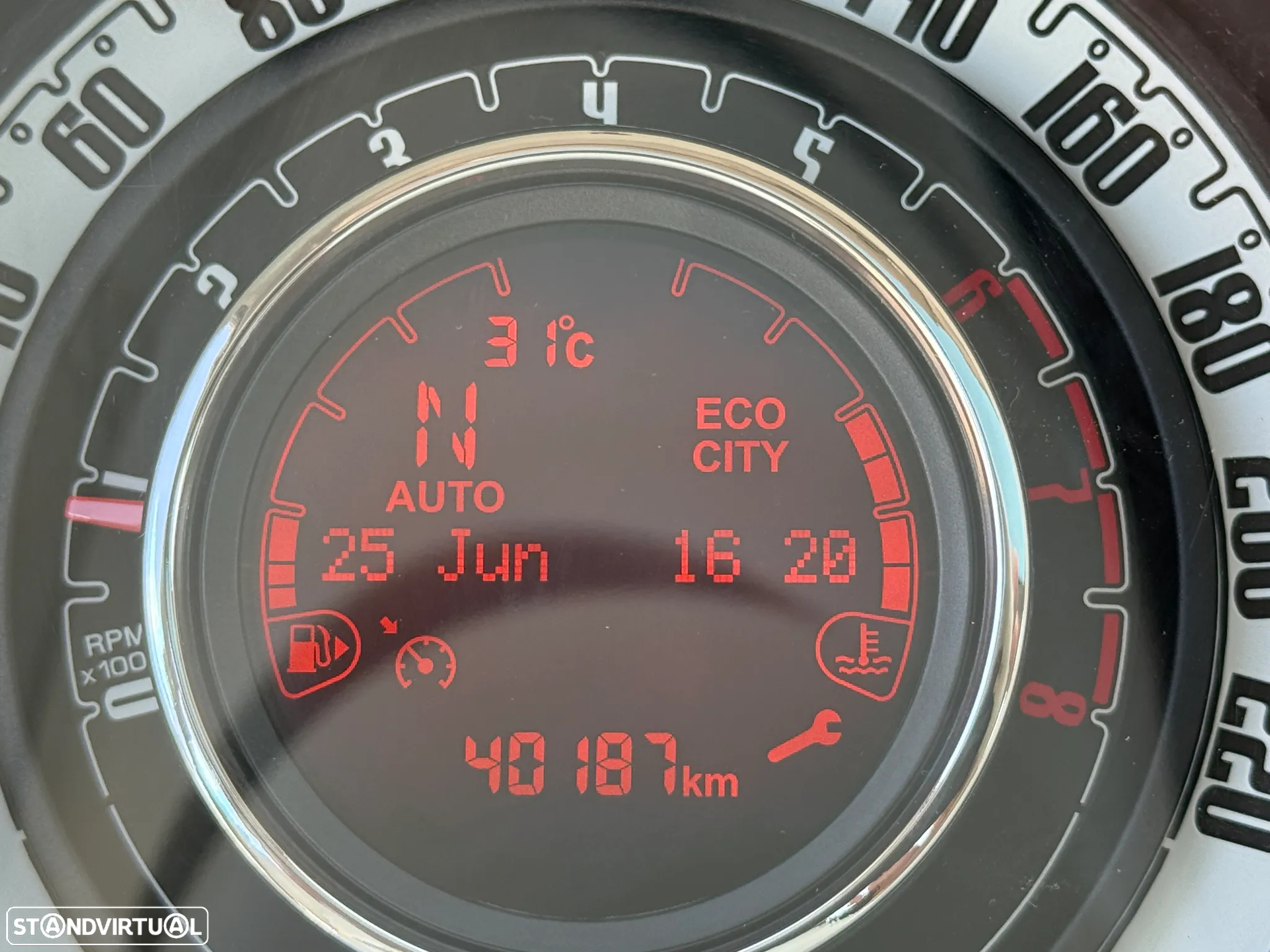 Fiat 500 1.2 Lounge Dualogic - 22