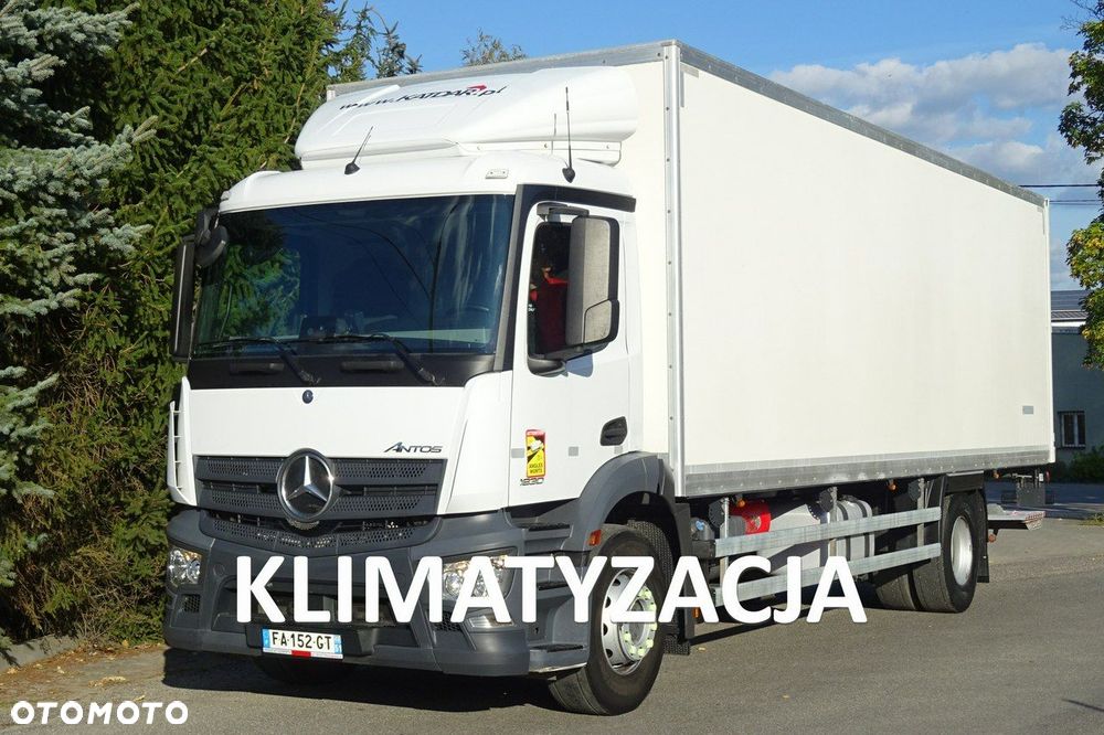 Mercedes-Benz Antos 1830 Euro 6 kontener 21 palet Ks. serwisowa, Sprowadzony